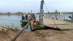 Для ремонта парома в Астраханской области потребовалось три недели