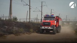 В Наримановском районе Астраханской области горел дом