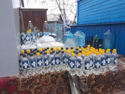 В госпиталь в Астраханской области доставили освящённую воду