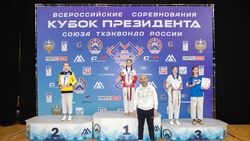 Астраханка завоевала серебро на Всероссийских соревнованиях по тхэквондо 