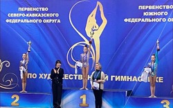 Астраханская гимнастка победила на первенстве ЮФО и СКФО