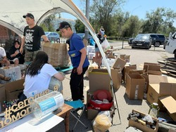 Астраханские добровольцы организовали сбор гумпомощи для бойцов СВО