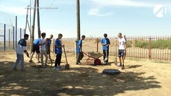 Астраханские школьники проводят лето в лагере труда и отдыха