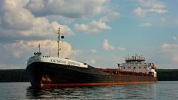 Сухогруз сел на мель в Наримановском районе