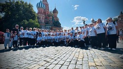 Астраханские пенсионеры устроили на Красной площади танцевальный флешмоб