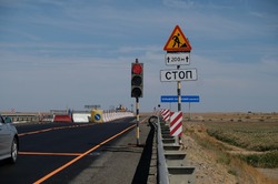 В Астраханской области ремонтируют мосты на трассе Р-215