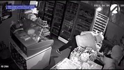 В Астрахани три жителя ночью ограбили продуктовый магазин