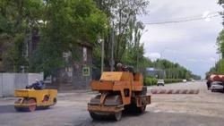 В Астрахани открыли движение на участке дороги на улице Адмирала Нахимова
