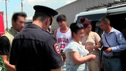 Полиция и пограничники провели в Астрахани межведомственный рейд «Нелегал»