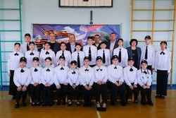 В Камызяке ученики полицейского класса приняли присягу