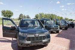 Игорь Бабушкин вручил службе природопользования ключи от новых автомобилей