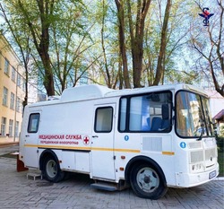 Для астраханцев вновь работает мобильный флюорограф