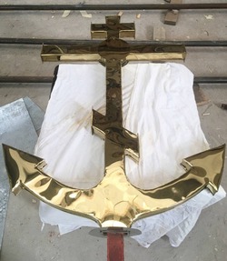На куполе астраханской церкви появится крест-якорь