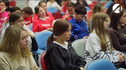 Сотрудники «Астрахани 24» провели мастер-класс для школьников