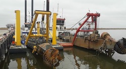 В Волго-Каспийском канале в Астраханской области теперь работают 11 земснарядов