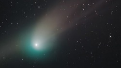 В Астраханской области сфотографировали самую яркую комету 2023 года