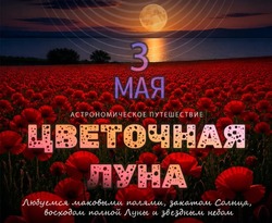  Астраханцев приглашают насладиться видом Цветочной луны
