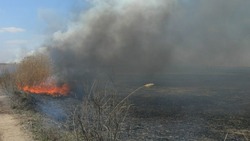 В Астраханской области сохраняется чрезвычайная пожароопасность