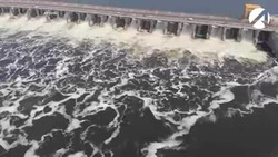 На Волжской ГЭС продлён пиковый сброс воды