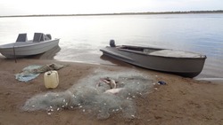 В Енотаевском районе полицейские изъяли у контрабандистов гашиш и красную рыбу 