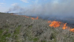 В Астрахани и районах области сохраняется чрезвычайная пожароопасность