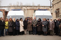 Астраханский центр медицины катастроф получил новые автомобили скорой помощи