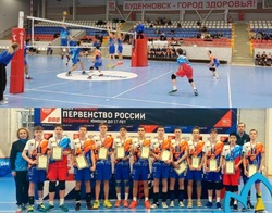 Астраханские волейболисты завоевали серебро на первенстве ЮФО и СКФО