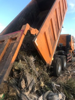 В Приволжском районе зафиксировали незаконный сброс строительных и коммунальных отходов