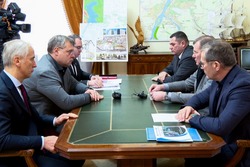 Губернатор Астраханской области встретился с гендиректором Каспийского трубопроводного консорциума