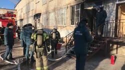 В Астрахани горит реанимационное отделение инфекционной больницы