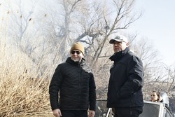 Игорь Бабушкин побывал на месте тушения пожара в Астраханском заповеднике