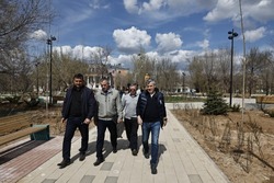 В Астраханской области завершается благоустройство парка «Лётный»