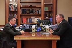 Игорь Бабушкин встретился с заместителем председателя Правительства РФ Александром Новаком