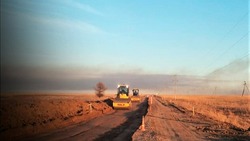 В Астраханской области идёт капремонт дороги Бирюковка — Тишково