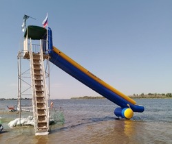 «Горка смерти» появилась на астраханском пляже