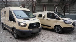 Астраханские бойцы СВО получили от региона два спецавтомобиля