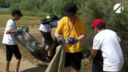 В Астрахани на «Чистых играх» собрали 3,5 тонны мусора