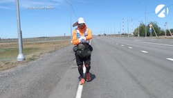 Саратовец пробежал ультрамарафон от Мамаева кургана до Астраханского кремля