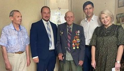 Астраханский ветеран отметил вековой юбилей