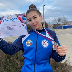 Астраханка завоевала серебро на первенстве ЮФО по спортивной борьбе