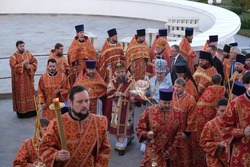 В Астрахань привезли мощи святого великомученика Георгия Победоносца