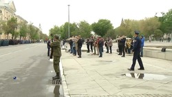 В Астрахани проходят репетиции празднования Дня Победы