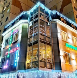 В Астрахани выбрали здания с лучшим новогодним оформлением