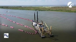 «Росморпорт» возобновил дноуглубление Волго-Каспийского канала