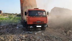 В Астраханской области расследуют сброс строительного мусора