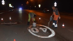 В Астрахани обновляют пешеходные переходы возле школ и детских садов