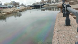 В Астрахани вновь загрязнили Волгу