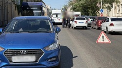  В центре Астрахани машина сбила двоих детей