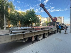 За неделю центр Астрахани очистили от более чем ста рекламных конструкций