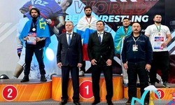 Астраханец выиграл Кубок мира по борьбе на поясах